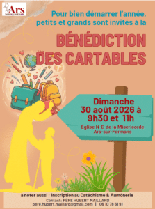 2026 bénédiction des cartables